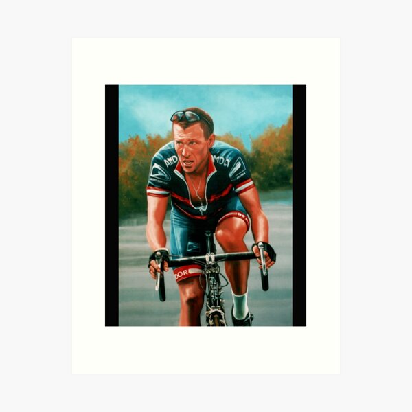 Maletín Incentivo Perspicaz Láminas artísticas: Lance Armstrong | Redbubble
