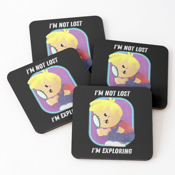 Item preview, Im Not Lost Im Exploring | vintage kid exploring designed and sold by SunsetCloud.