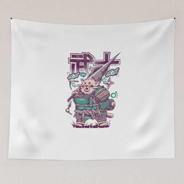 Item preview, Samurai Cat designed and sold by Syndicate-std.