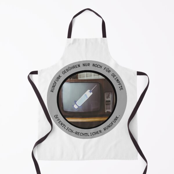 Item preview, Broadcasting fees only for vaccinated people designed and sold by Bernsteinhaus.