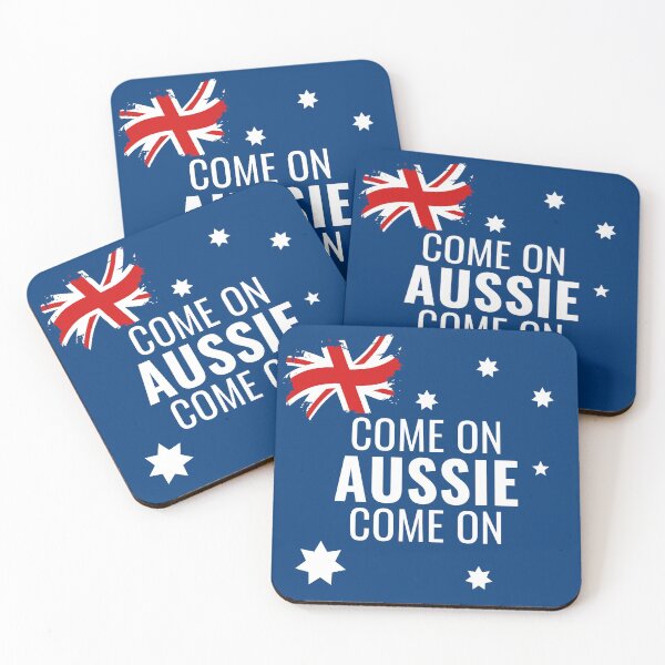 Item preview, Come On Aussie | Australian Flag designed and sold by NoirOwned.