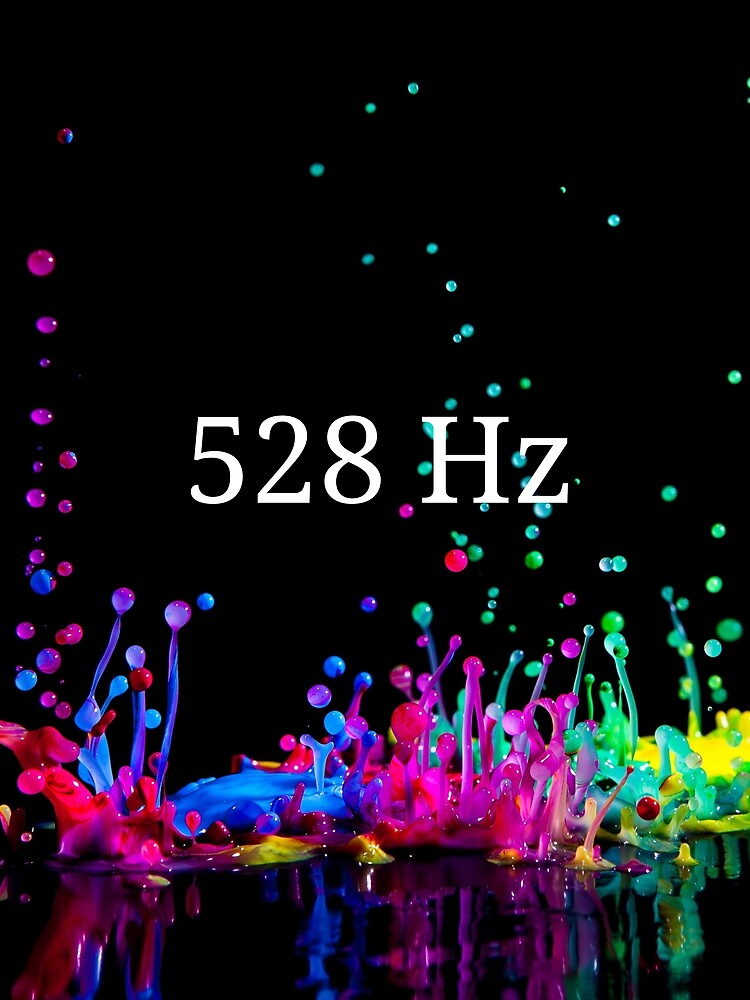 528 HZ funky frequency | Graphic T-Shirt