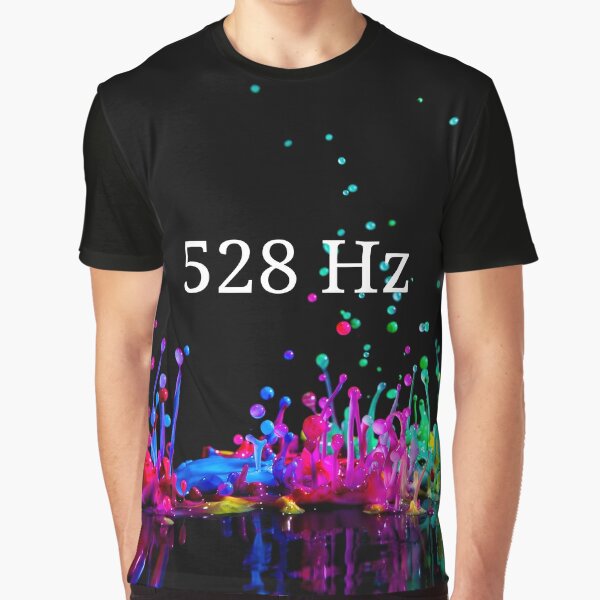 528 HZ funky frequency | Graphic T-Shirt