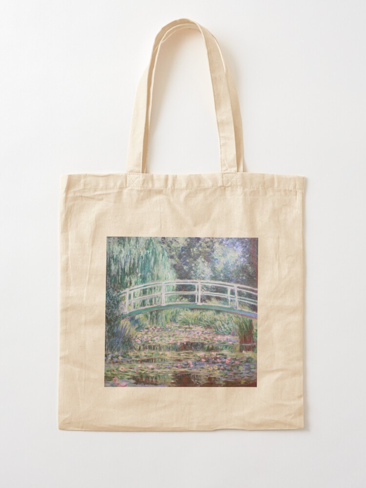 Claude Monet Water Lilies and Japanese Bridge | Tote Bag
