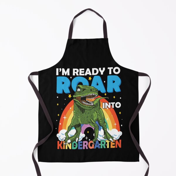 Item preview, Ready To Roar Into Kindergarten | Funny Back To School designed and sold by GravitiTees.