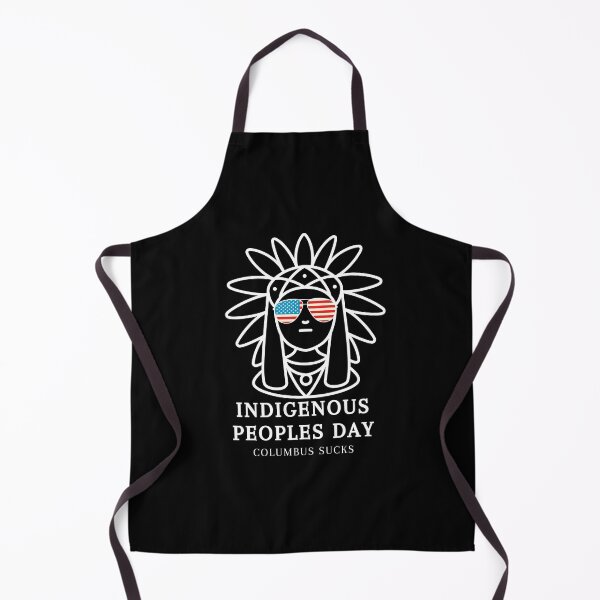 Item preview, Indigenous Peoples Day Columbus sucks cool gift for Columbus day with an Indian girl wearing sunglasses designed and sold by chorche-design.