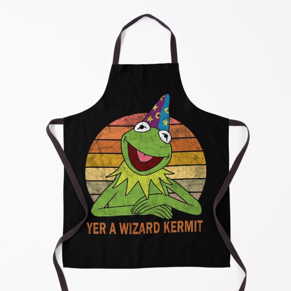 Item preview, Yer A Wizard Kermit designed and sold by ValentinaHramov.