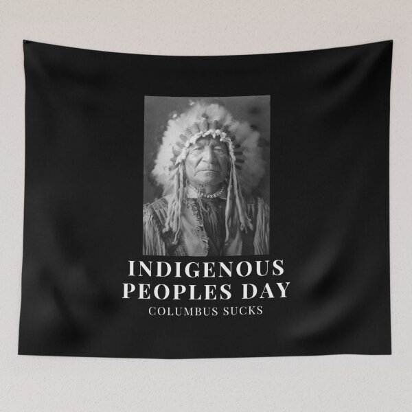 Item preview, Indigenous Peoples Day Columbus was lost cool gift for Columbus day with an Indian old man designed and sold by chorche-design.