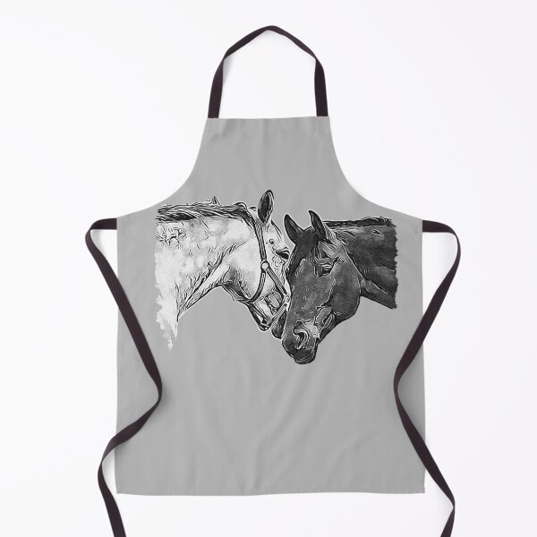 Item preview, Two Horses Black and White VRS2 designed and sold by vivendulies.