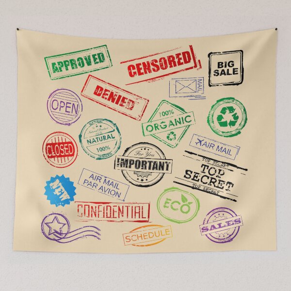 Item preview, stamps designed and sold by AharoonBaxter.