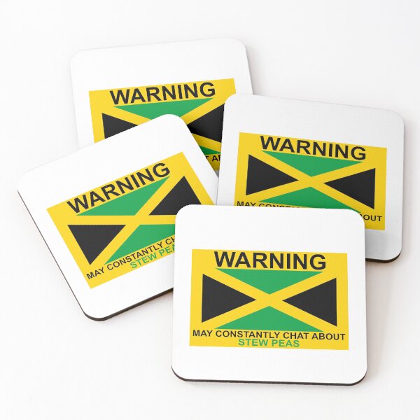 Item preview, Warning May Constantly Chat About Jamaican Stew Peas designed and sold by Kangavark.