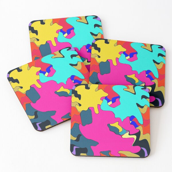 Item preview, Diseño de salpicaduras de colores designed and sold by GiriMan.