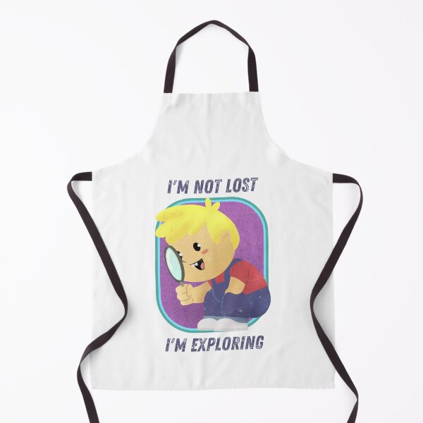 Item preview,  Im Not Lost Im Exploring | vintage kid exploring designed and sold by SunsetCloud.