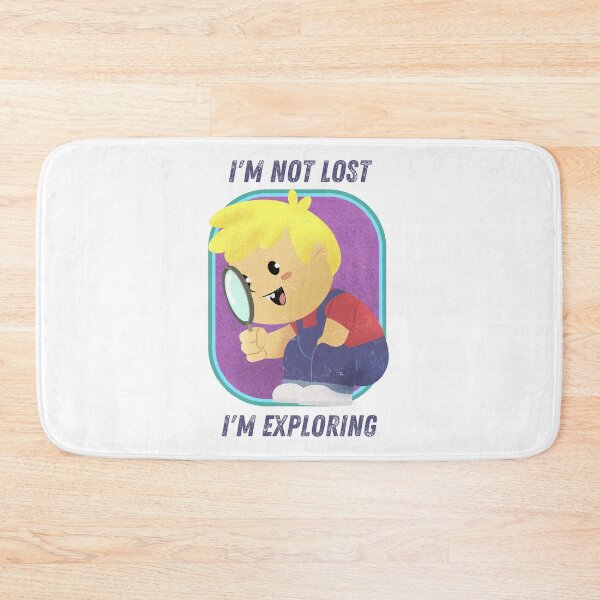 Item preview,  Im Not Lost Im Exploring | vintage kid exploring designed and sold by SunsetCloud.