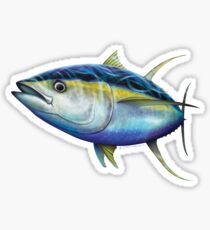 Yellowfin Tuna Sticker
