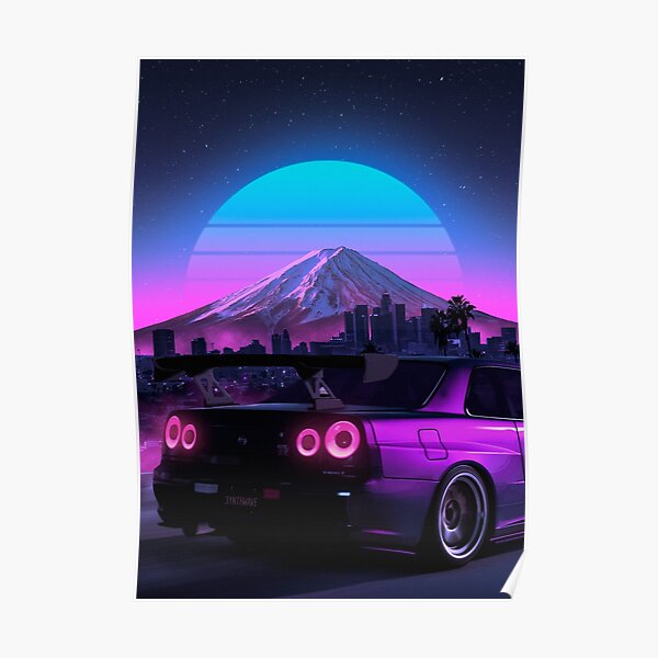 R34 Skyline Remake Poster
