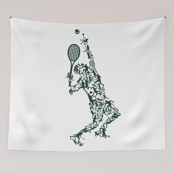 Item preview, tennis ball illustration  designed and sold by johndesignwaves.
