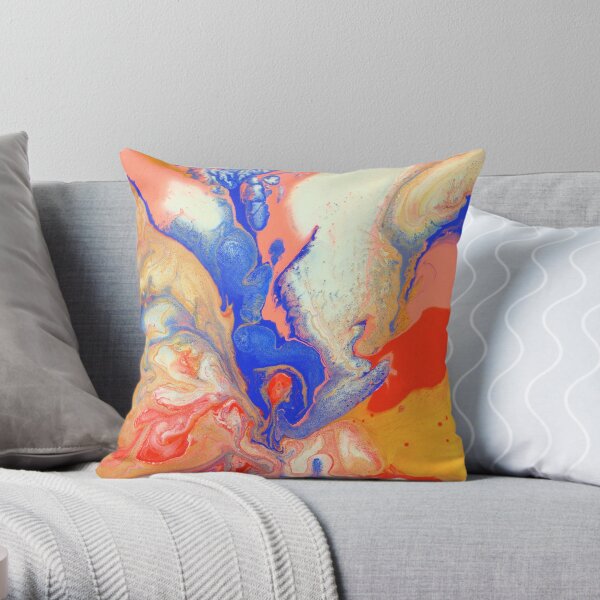 THREADS OF CONNECTION Throw Pillow