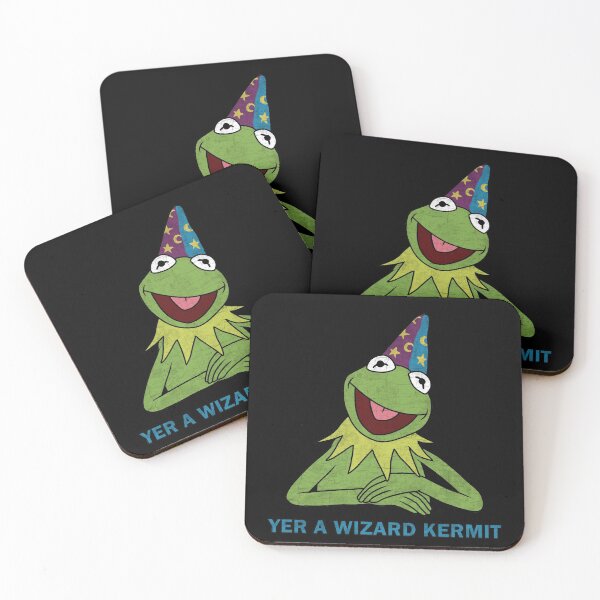 Item preview, Yer A Wizard Kermit designed and sold by ValentinaHramov.