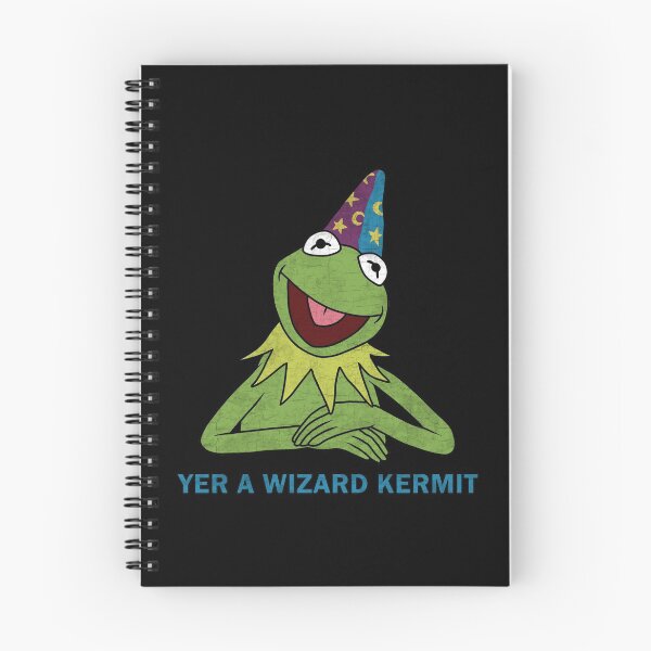 Item preview, Yer A Wizard Kermit designed and sold by ValentinaHramov.