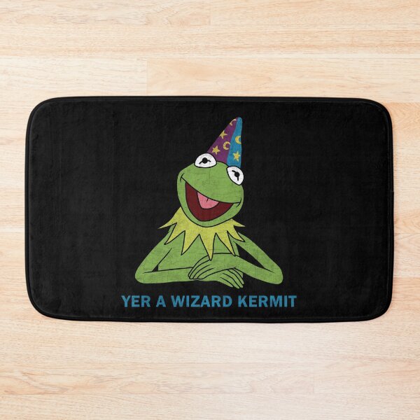 Item preview, Yer A Wizard Kermit designed and sold by ValentinaHramov.