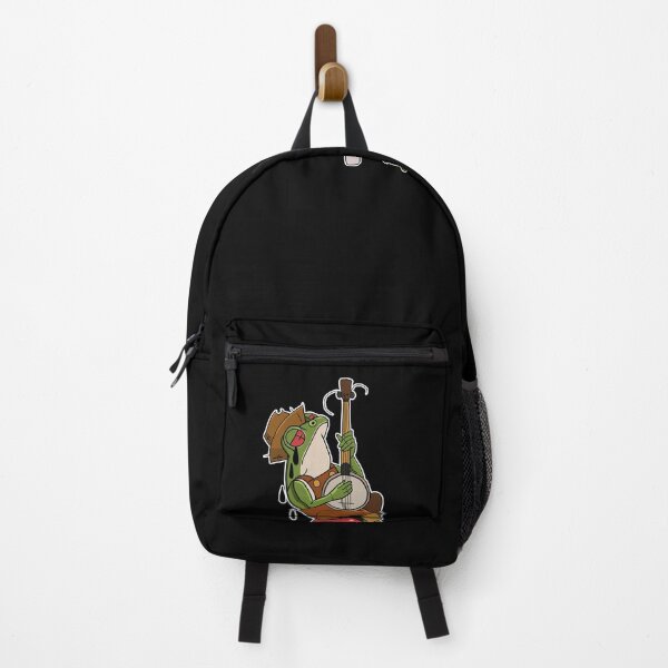 Item preview, Tattoo Art Sad Frog on toadstool with banjo designed and sold by Mesyo.