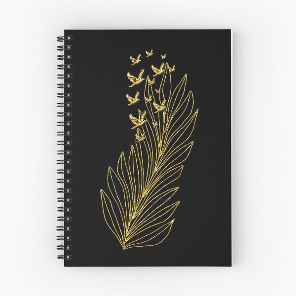 Item preview, Gold feather and birds designed and sold by Astralia.