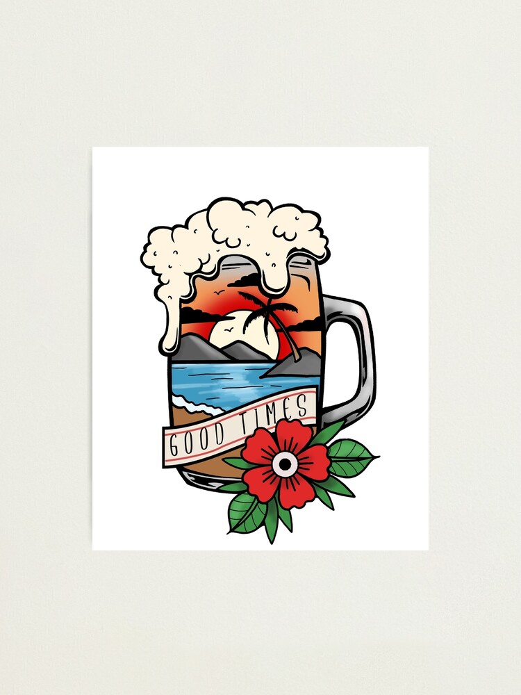 Hooray Beer! by Dan Loose: TattooNOW