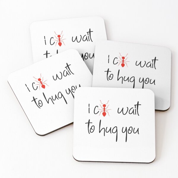 Item preview, I cant wat to hug you designed and sold by ClusterOneArt.