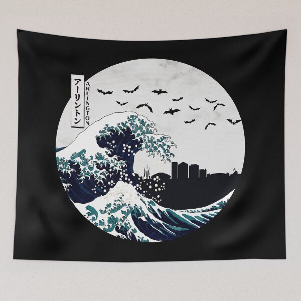 Item preview, Arlington Kanagawa Wave Dark designed and sold by DFerraz.