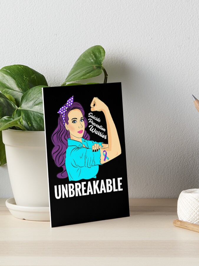 Warrior Unbreakable Suicide Prevention Awareness Shirt Warrior Unbreakable Suicide Prevention Awareness Shirt