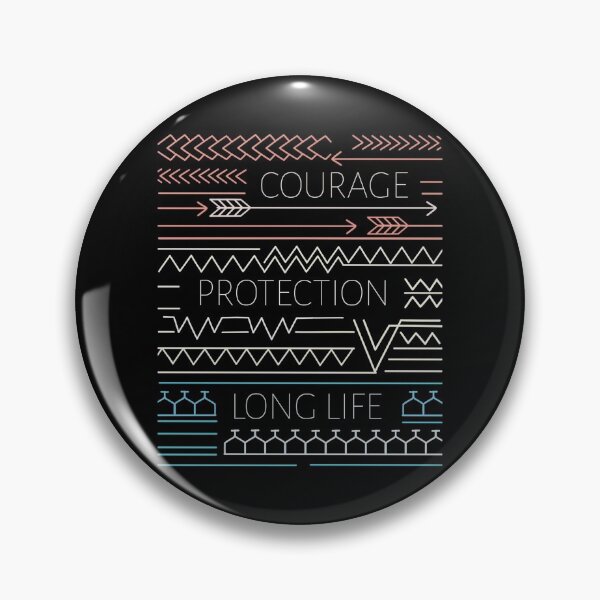 Item preview, Courage protection and long life designed and sold by attracdionz.