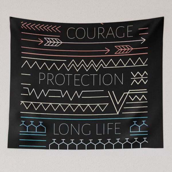 Item preview, Courage protection and long life designed and sold by attracdionz.