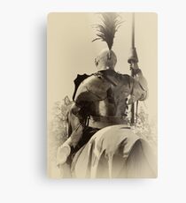 Knight In Shining Armor Metal Print