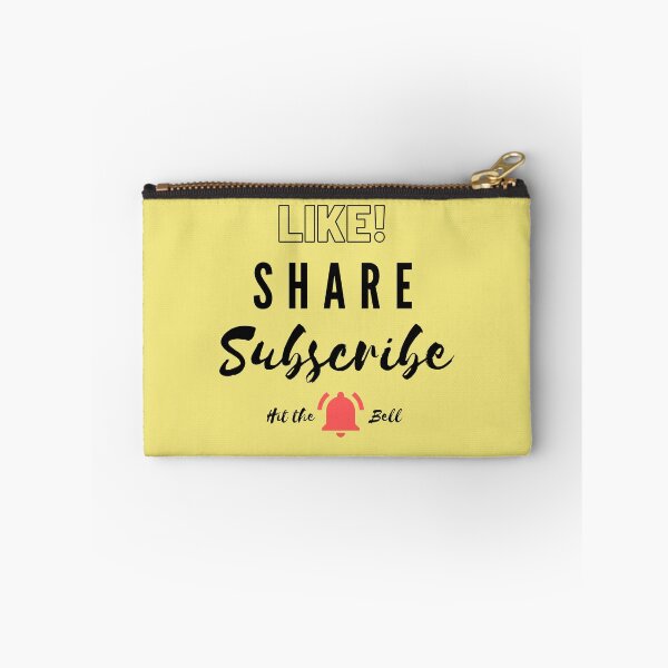 Item preview, Like Share Subscribe Hit the Notification Bell designed and sold by Designnary.