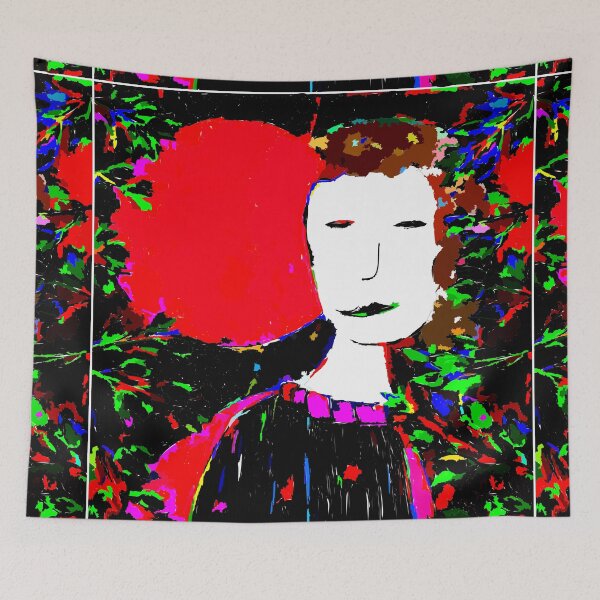 Item preview, Lady and her red ball. designed and sold by LATIGO BAYNE.