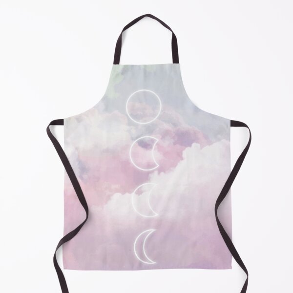 Item preview, pink Watercolor Sky  Sculpture Moon  first quarter designed and sold by Queengood.