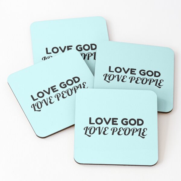 Item preview, Love God Love People - Christian designed and sold by Prayingwarrior.
