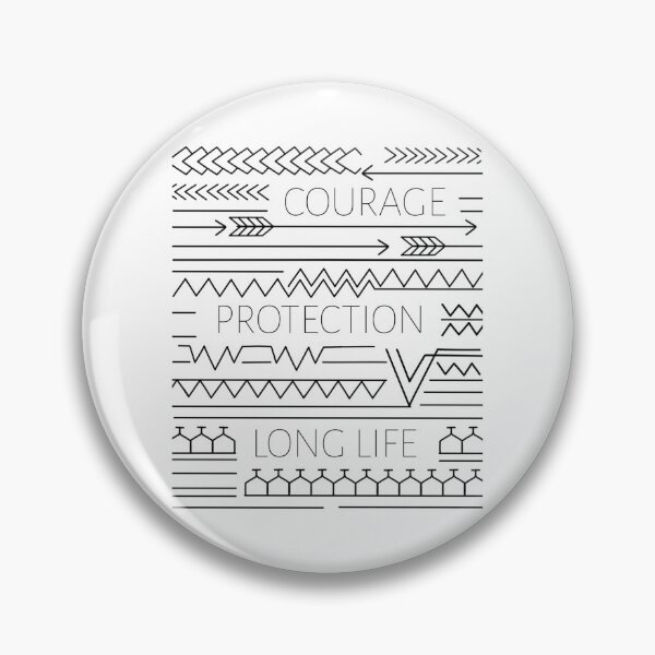 Item preview, Courage protection and long life designed and sold by attracdionz.