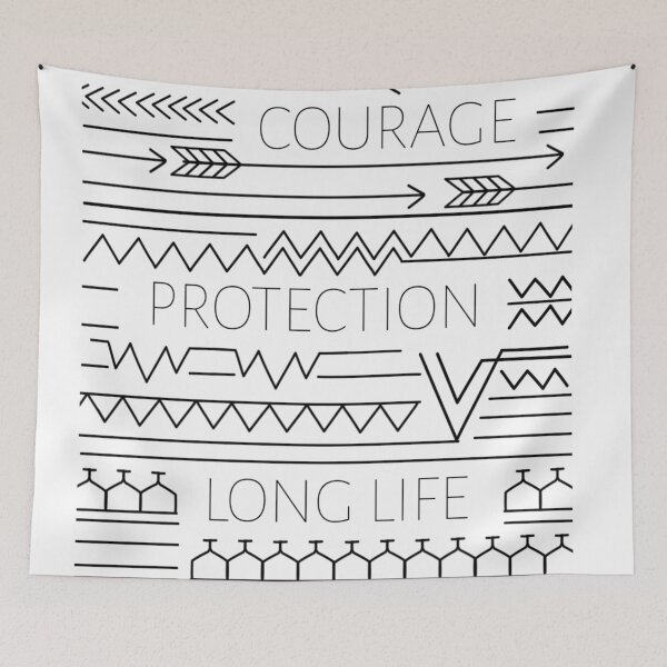 Item preview, Courage protection and long life designed and sold by attracdionz.