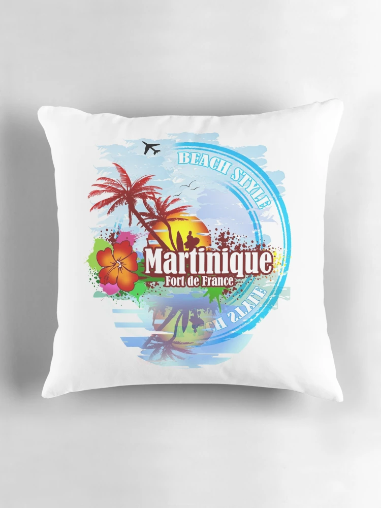 Thumbnail 3 of 4, Pillow, Martinique designed and sold by dejava.