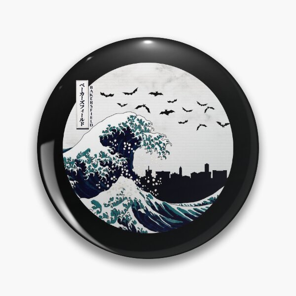 Item preview, Bakersfield Kanagawa Wave Dark designed and sold by DFerraz.