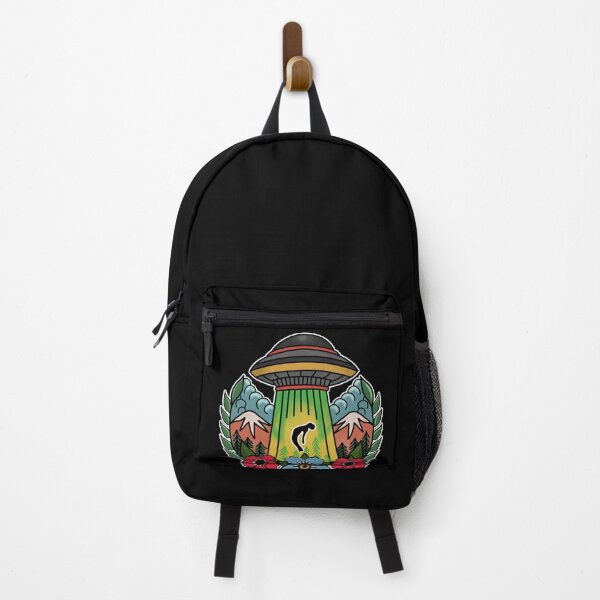 Item preview, Tattoo Art Alien UFO Abduction hand drawn Coloured designed and sold by Mesyo.