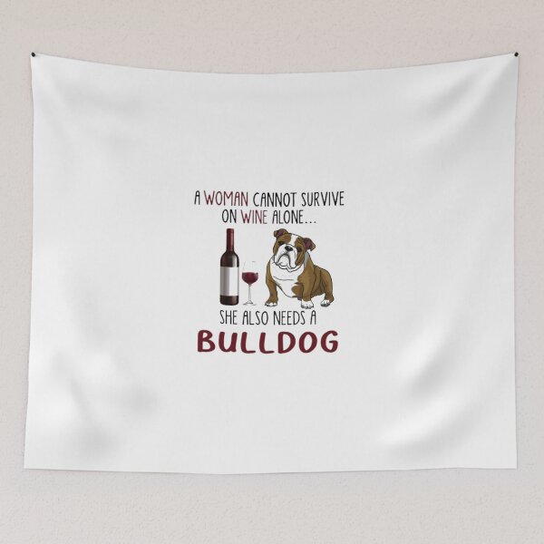 Item preview, Bulldog Alone designed and sold by Dorothy Jean.