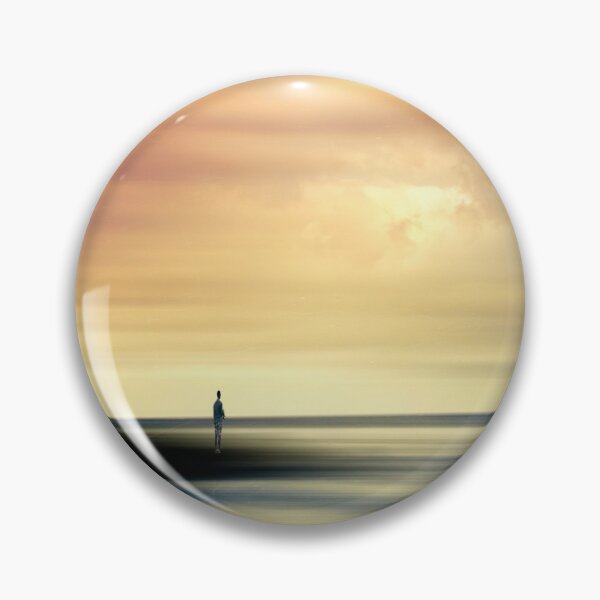 Item preview, Even Flow - Abstract Seascape with Single Figure designed and sold by Dyrk Wyst Redbubble Shop.