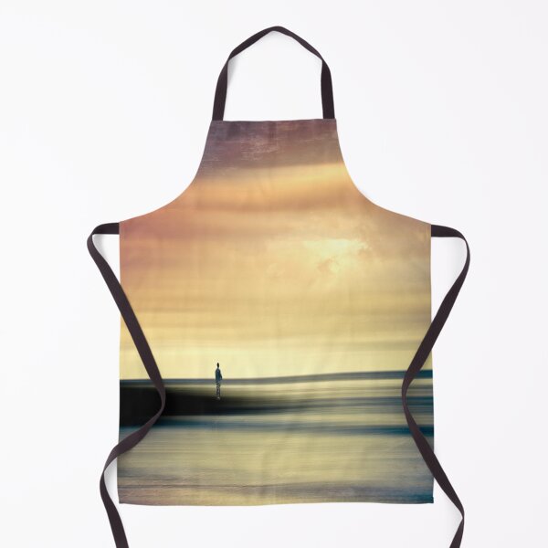 Item preview, Even Flow - Abstract Seascape with Single Figure designed and sold by Dyrk Wyst Redbubble Shop.