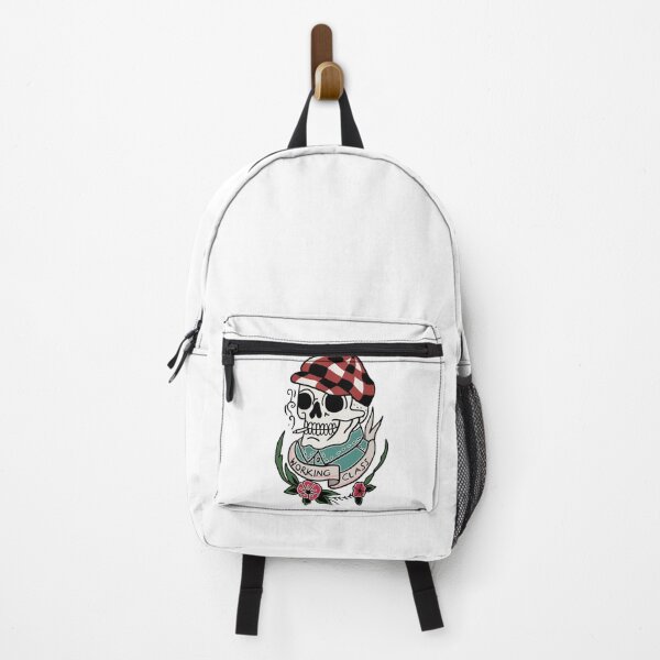Item preview, Tattoo Art Smoking Skull Working Class handdrawn designed and sold by Mesyo.