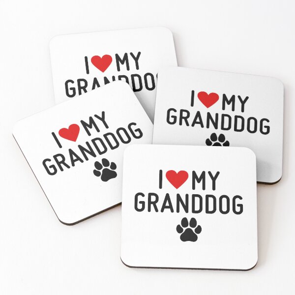 Item preview, I Love My Granddog Dog Lover designed and sold by ClickForMore.