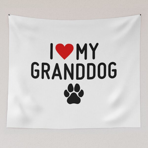 Item preview, I Love My Granddog Dog Lover designed and sold by ClickForMore.