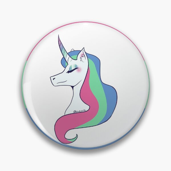 Item preview, Polisexual/Poliromantic Pride Unicorn designed and sold by strwbrykitty.